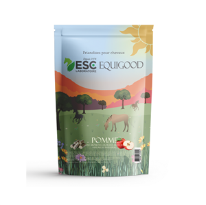 ESC Laboratoire - Equigood Pomme, friandises pour chevaux