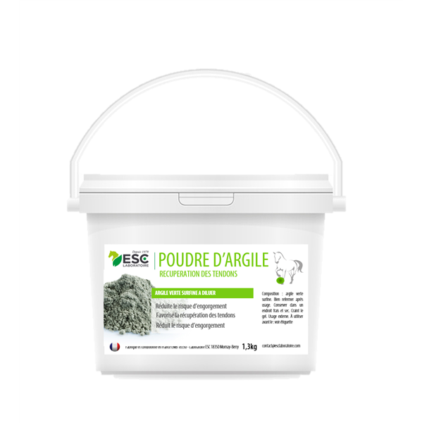 ESC Laboratoire - Argile Verte Chevaux – Format poudre